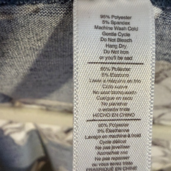 LuLaRoe Floral Print Short Sleeve Scoop Neck Top Women's Size L - Picture 3 of 3